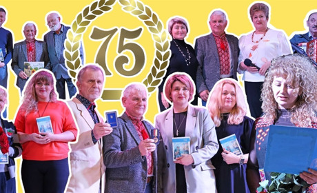 75 років у римах долі: ювілей Володимира Горлея об’єднав серця і голоси Вінниччини