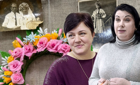 Заміж, як 100 років тому: в селі Березівської громади майстрині створюють воскові весільні вінки