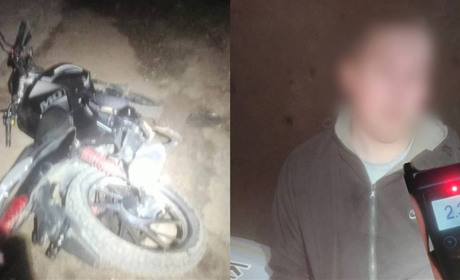 У Клесівській громаді зупинили 26-річного мотоцикліста без прав і напідпитку