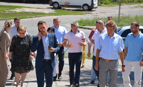 У Золотоноші з робочим візитом побував очільник області Олександр Скічко