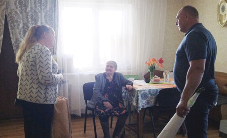 Євгенія Нагаєць із Дем'янців відзначила 100-річний ювілей: вітання від усієї Переяславської громади