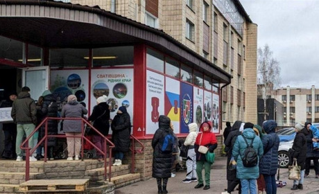 Хаб Сватівщини відзвітував про гумдопомогу, надану переселенцям на минулому тижні