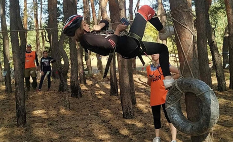 Школярі Попаснянщини взяли участь у чемпіонаті Луганщини з пішохідного туризму