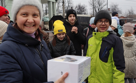 Первомайськ передав розвідці тероборони квадрокоптер: за які кошти придбали та як все відбулося
