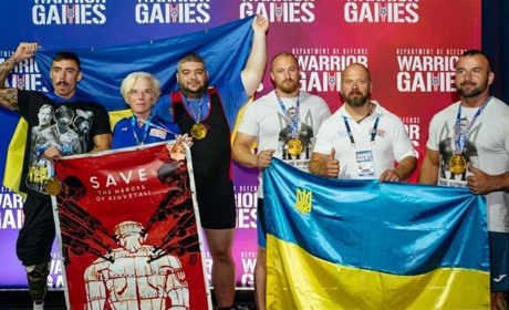 Спортсмени-ветерани з Чернігівщини завоювали 7 медалей на Warrior Games: всього в України їх 37
