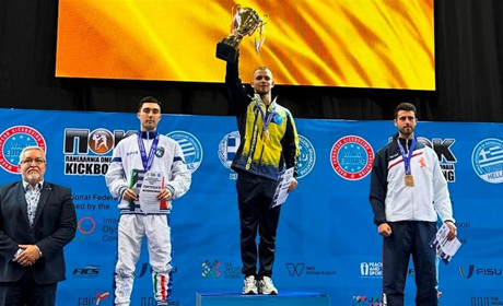 Спортсмен з Південного став дворазовим чемпіоном Європи з кікбоксингу WAKO (ФОТО)