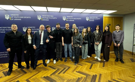 Молодь Шостки відвідала парламент та зустрілася з керівництвом Мінмолодьспорту