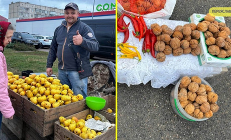 На базарі у Переяславі приймають горіхи вдвічі дорожче ніж минулого року, бо неврожай: які ціни?