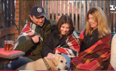 На «1+1» показали сюжет про переяславську родину та дивовижну історію їхнього пса