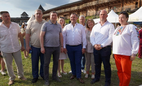 Здобутки фастівської громади представили на святі хрещення Київської Русі