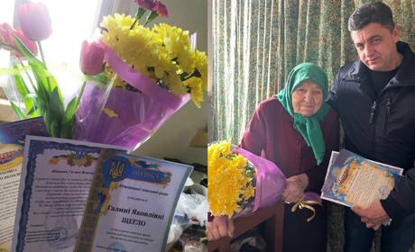 Жителька Вирів відзначила сторічний ювілей