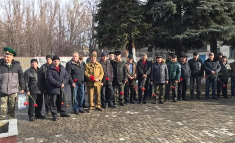 Відбувся мітинг з нагоди 31-ї річниці  виведення військ з Афганістану