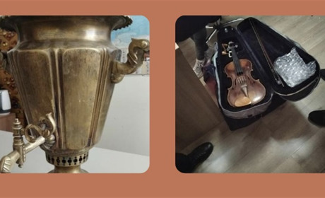 Через пункт пропуску в Маяках хотіли вивезти антикварну скрипку та самовар