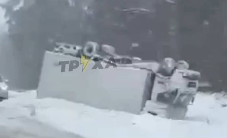 Між Глуховом та Шосткою перекинулася 5-тонна ватажівка