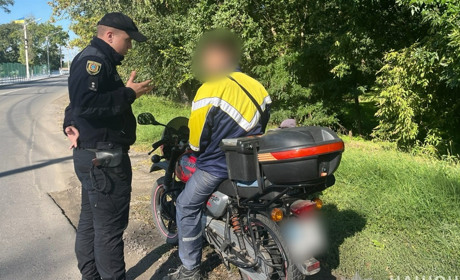 866 адмінпротоколів, 66 з них - на підлітків: перші результати операції "Мотоцикліст" на Одещині