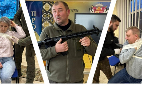 У Звягелі розпочалася підготовка до національного спротиву