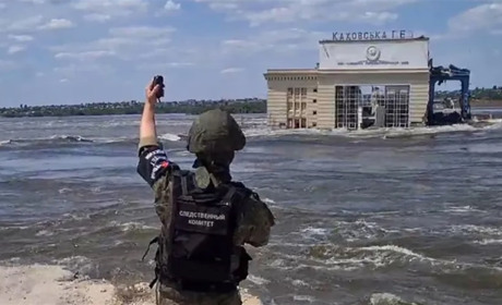 Водосховища пересихають, поливати городи нічим: окупанти мріють відновити Каховську ГЕС
