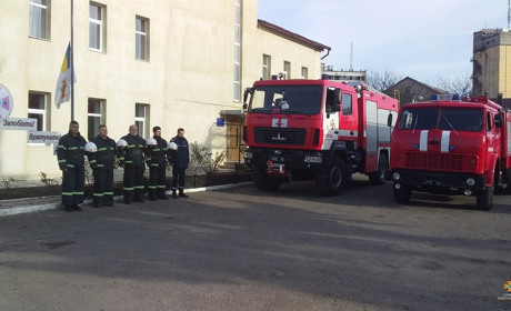 Кременецькі рятівники та всі підрозділи області вшанували колегу із Одеси, котрий загинув на службі