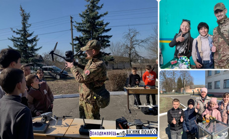 Ярмарок для ЗСУ провели в Красносіллі ліцеїсти і волонтери з Володимирця і Вараша