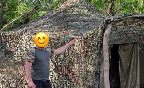 Шосткинці виготовили гігантську маскувальну сітку