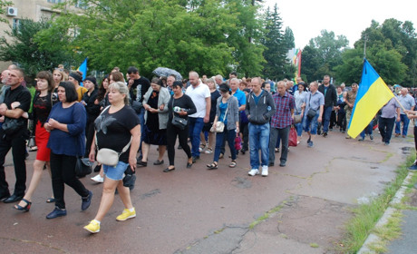 Шосткинська громада попращалась з військовими, які загинули під час ворожого обстрілу