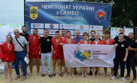 Нетішинські спортсмени вибороли призові місця на чемпіонаті України з пляжного самбо