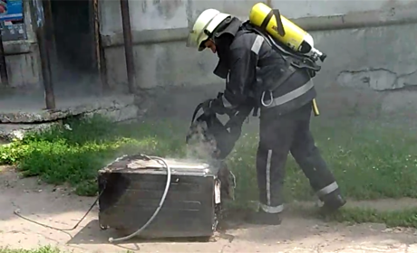 У Гірському ліквідували пожежу в багатоповерхівці