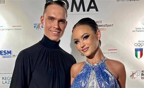 Танцювальна пара з Південноукраїнська увійшла до ТОП-20 на WDSF European Championship 2025 у Римі
