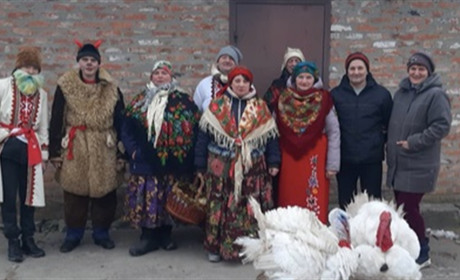 Щедрий вечір на Білопільщині: куди приходили щедрувальники