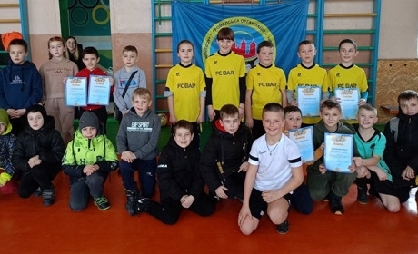 В Барі відбулася відкрита першість ДЮСШ "Колос" з міні-футболу серед найменших спортсменів