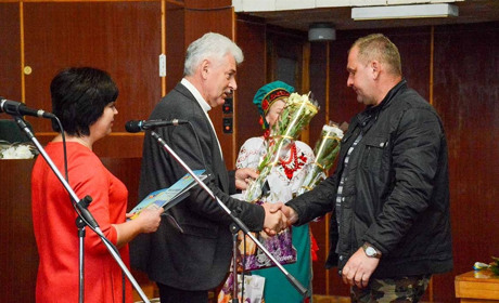 У Кагарлику вітали захисників та захисниць України