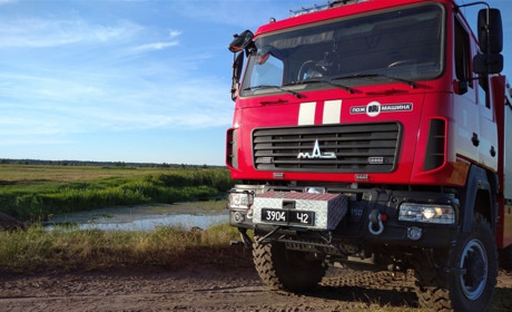 Рятувальники гасили чергову пожежу в селі Половлі