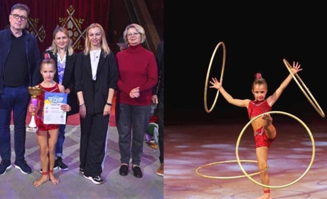 Восьмирічна южненка, вихованка циркової студії, виконала перший у світі трюк