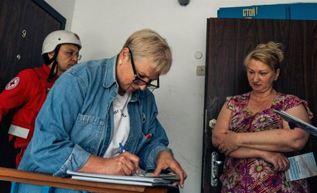 Між евакуацією і поверненням: у Ворожбі та Білопіллі провели дворовий обхід