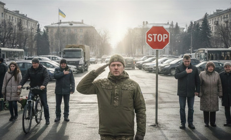 Чи буде тепер Південноукраїнськ зупинятися о 09:00 на хвилину мовчання? Є розпорядження мера