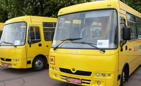 Городоччина отримала новий інклюзивний шкільний автобус