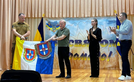 У Біляївській громаді відзначили 8-му річницю створення: приймали подарунки гостей, вітали колективи