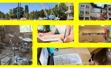 Освітня криза на тлі війни: 14% шкіл пошкоджені, а мільйон дітей навчаються дистанційно