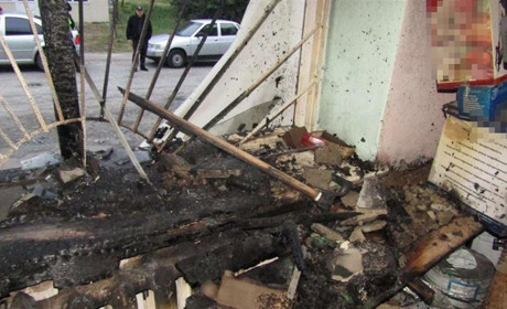 На Звягельщині чоловік підпалив магазин, щоб помститися його власнику