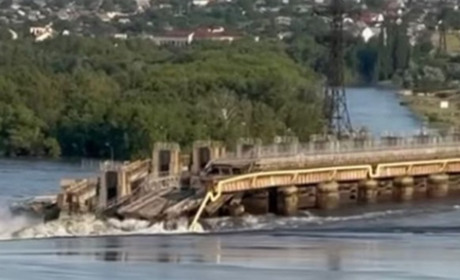 Окупанти хочуть відновити Каховську ГЕС