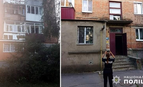 Поліцейські документують наслідки ворожих ракетних ударів