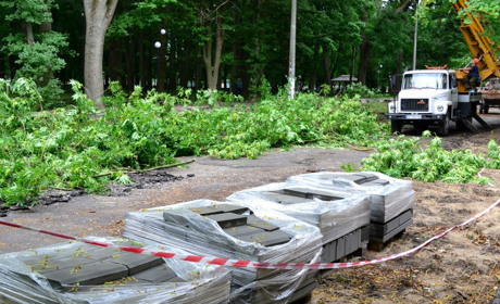 В Монастирищі розпочали будівництво Алеї Героїв