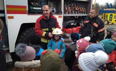 Рятувальники провели провели урок безпеки для учнів Воронківського НВК