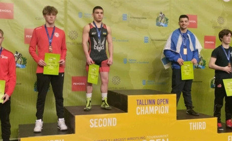 Володимир Карпейчик – стрібний призер Міжнародного турніру з греко-римської боротьби