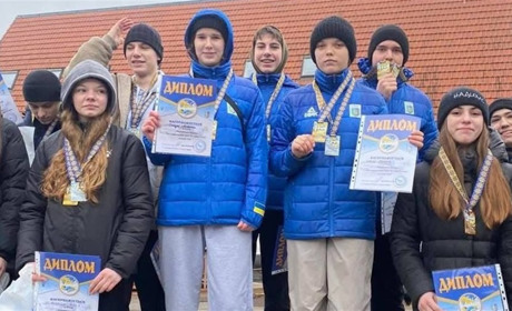 Кременецькі спортсмени здобули нагороди на Всеукраїнських змаганнях з санного спорту