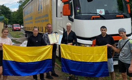 Із Німеччини до Біляївської громади передали гуманітарну допомогу для родин, переселенців і шпиталів