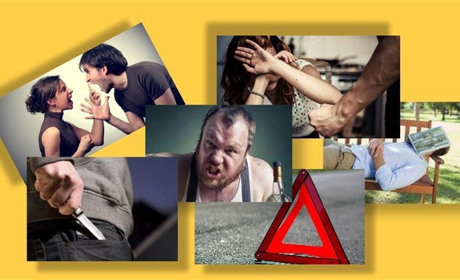 Хроніка злочинів в Южноукраїнську: родинні сварки, бійки, пияцтво та ДТП