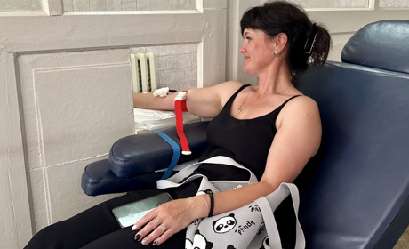 Вперше під час війни: у Сарнах донори здавали кров на потреби лікарень і військових