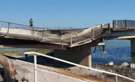 "Йо-комбат": командир окупантів вкоротив собі віку після вдалих ударів ЗСУ по Чонгарському мосту
