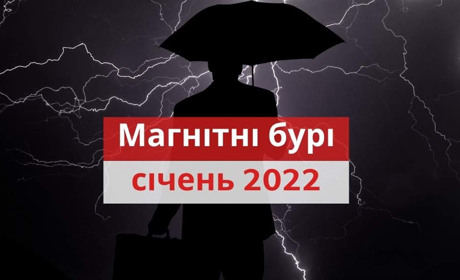 Магнітні бурі в січні